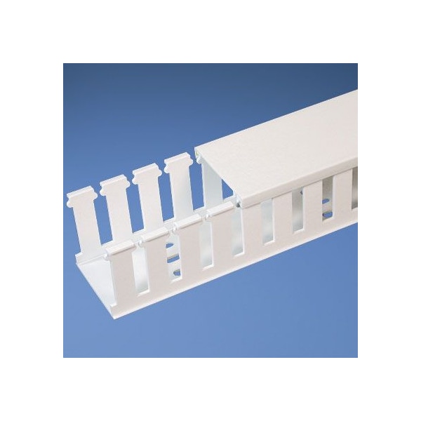 Wide Slot Duct, Type NE, Halogen-Free, White, 3" x 4" x 1' (6-Pack)